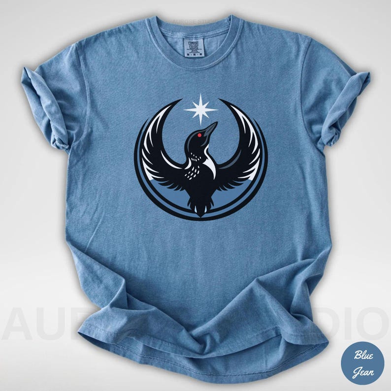 Minnesota Rebel Alliance T-shirt, MN State Bird Loon Resistance Shirt, Political Protest Tee, Minnesota Loon Starbird Comfort Colors Shirt