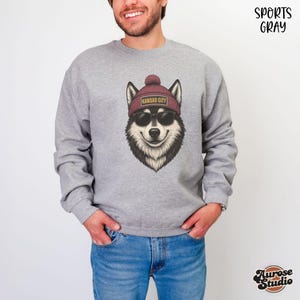 Kansas City Football Sweatshirt, Wolf Sweater, Trendy Kansas City Fan Sweatshirt, Football Season Crewneck, Kansas City Game Day Sweatshirt
