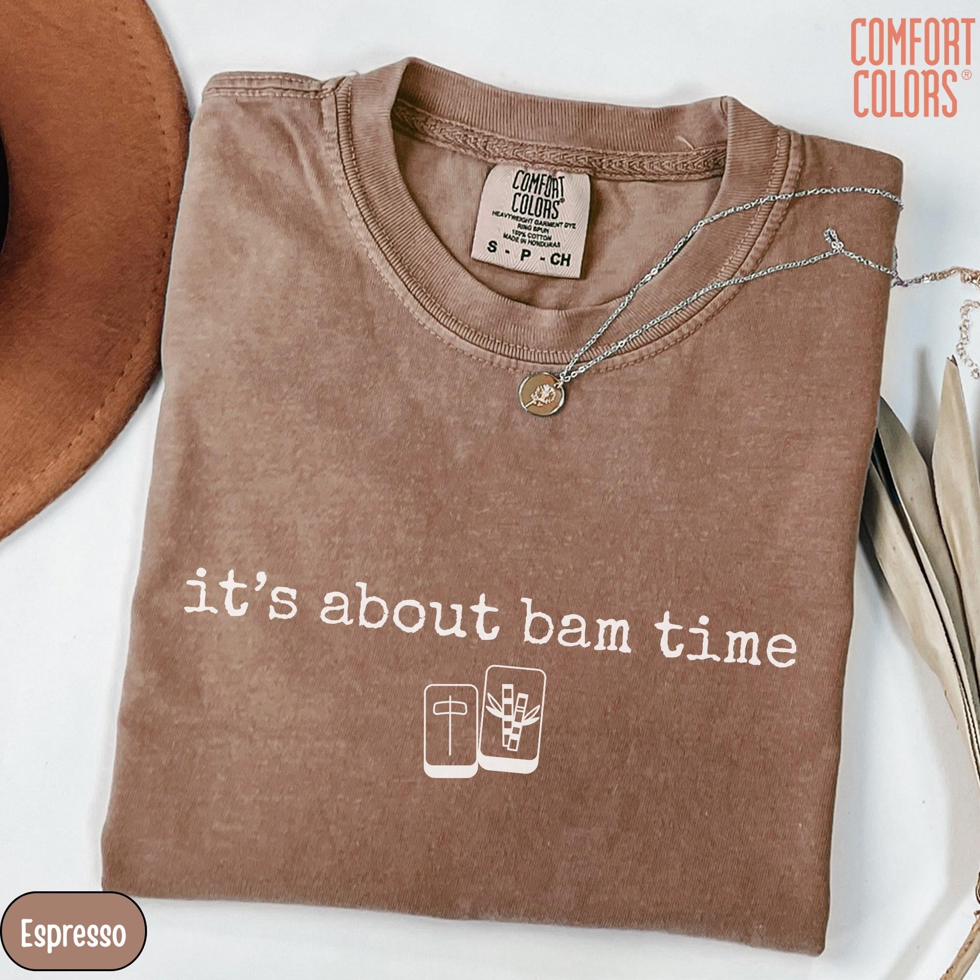 Comfort Colors® Bam Time Mahjong Shirt, Trendy T-shirt Gifts for