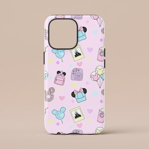 Funda mágica de Disney para iPhone 16/15/14/13/12/11 Pro Max, X, XS y Samsung Galaxy S25/S24/S23/S22 Ultra / Funda MagSafe para iPhone