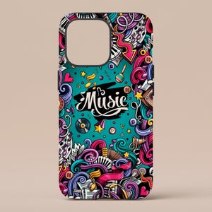 Music iPhone 16 15 14 13 12 11 Pro Max X XS Case | Patriotic Raccoon Galaxy S25 S24 S23 S22 Ultra | MagSafe Phone Cover Party Gift