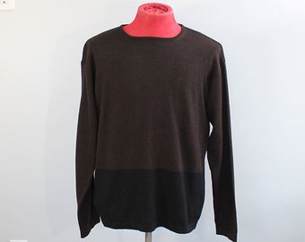 1990s Giorgio Armani Cashmere + Silk Sweater // Unisex // Large or Extra Large
