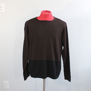 1990s Giorgio Armani Cashmere + Silk Sweater // Unisex // Large or 