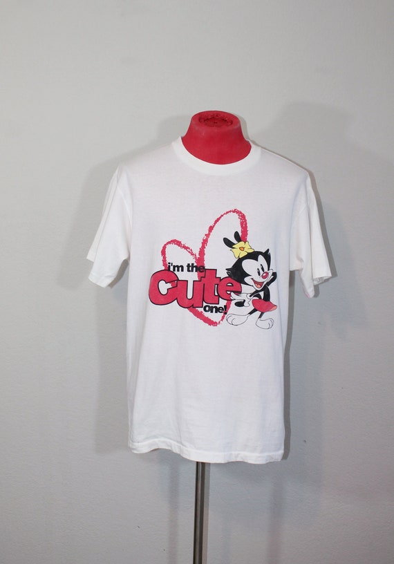 1990s Animaniacs Dot Single Stitch T-Shirt // Lar… - image 2