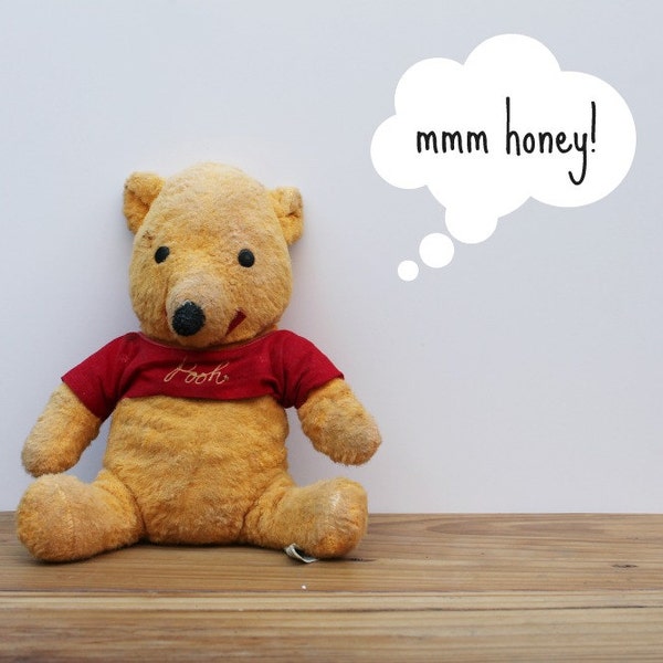 Gund Teddy Bear Winnie the Pooh Swedlin Disney 1960s