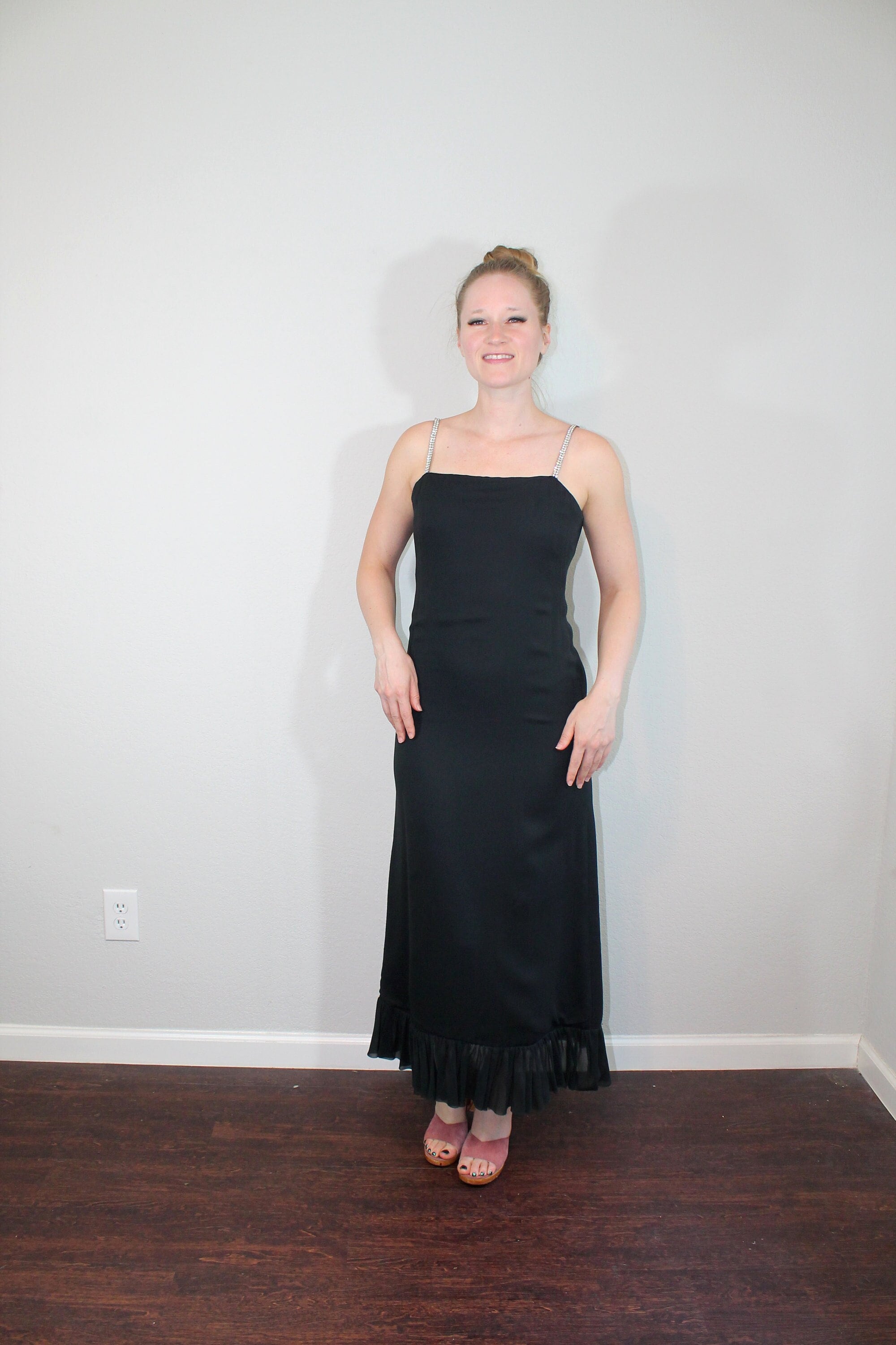 plus size maxi dress with pockets L I V D Plus Size Eva Pocket Maxi Dress