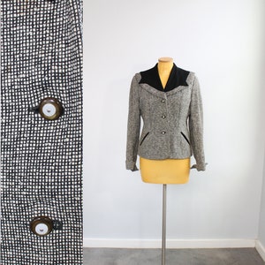 1940s Tweed Blazer // Medium