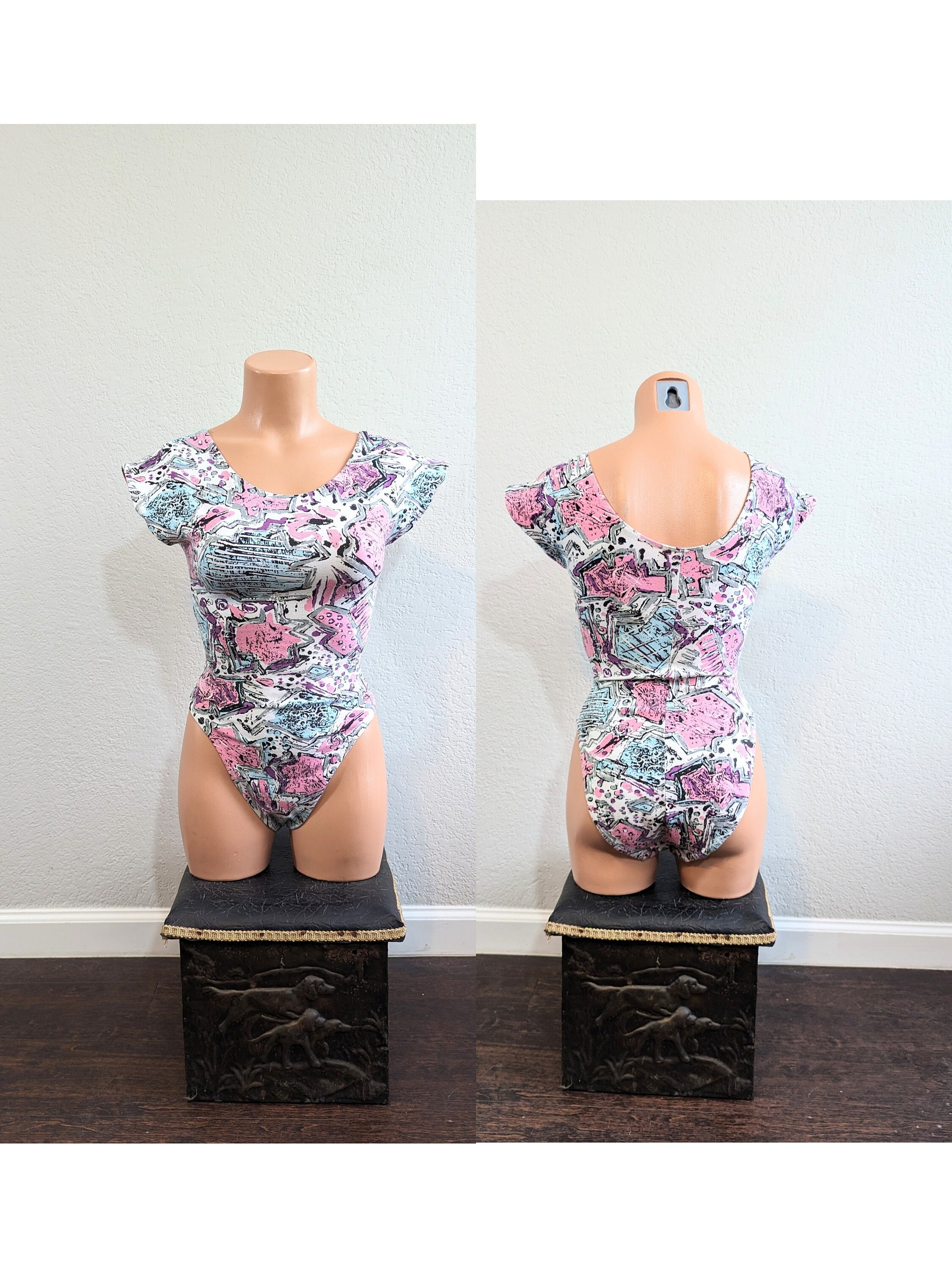 80s High Leg Leotard -  Canada