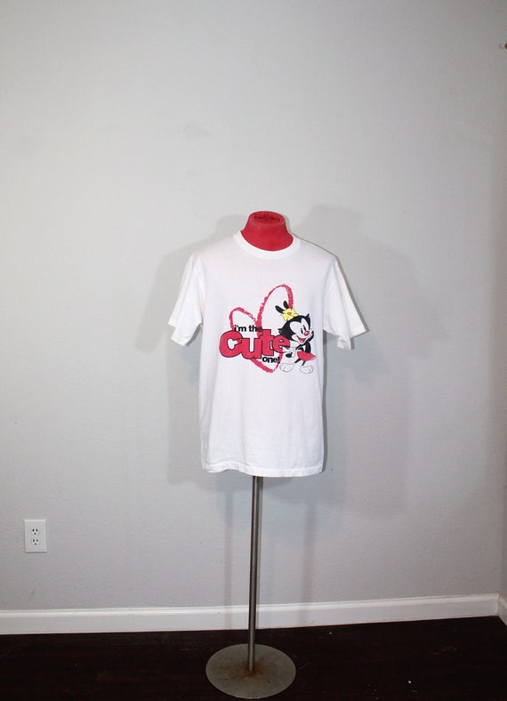 1990s Animaniacs Dot Single Stitch T-Shirt // Larg