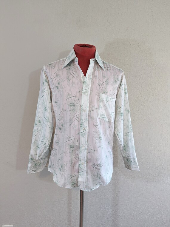 1970's Leaf Puddle Disco Shirt main image 0