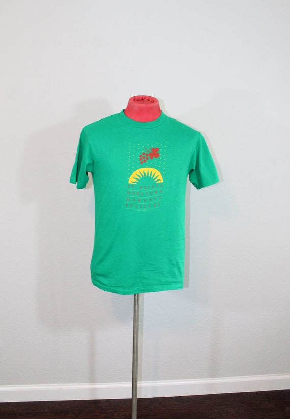 1980s Hanes Beefy-T Harvest Festival T-shirt // Me