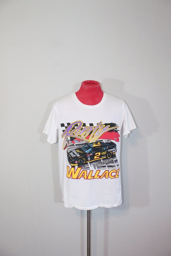1993 Rusty Wallace Nascar Racing T-shirt // Medium