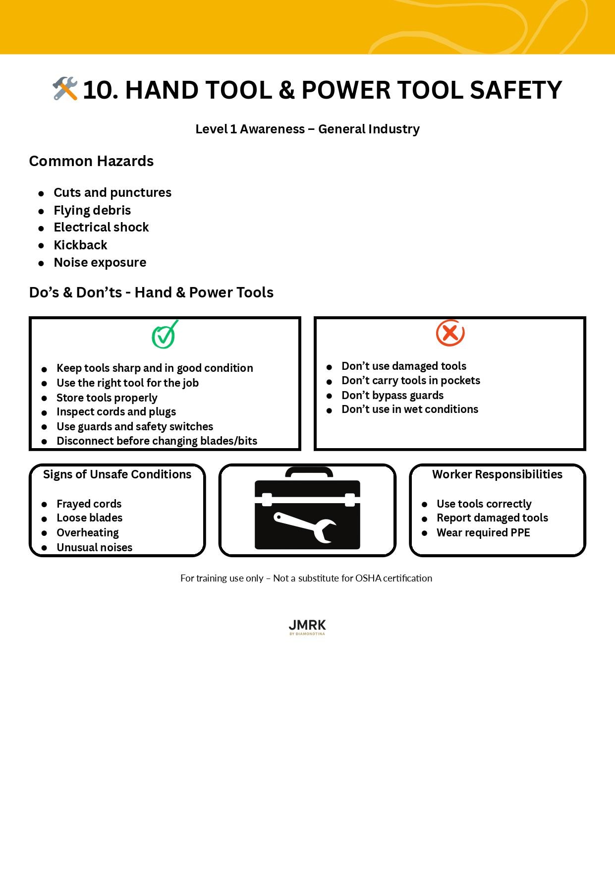 Metrics, standards, and checklists