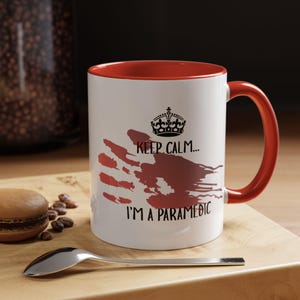 Funny Paramedic Accent Coffee Mug, Graduation Gift, Healthcare Appreciation, Student Present, EMT Cup, Hospital Worker, Healthcare Worker