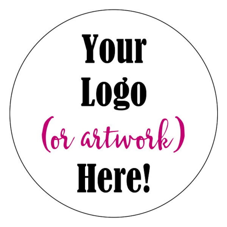 Logo Stickers Custom Logo Labels Business Logo Stickers Etsy