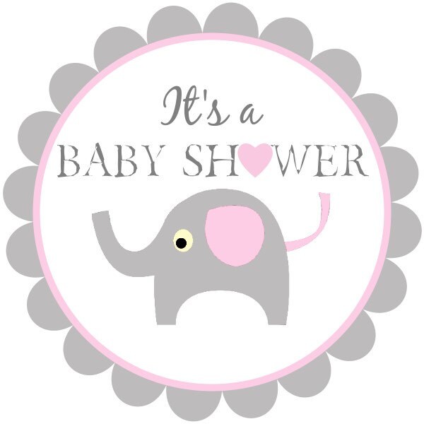 Printable Baby Shower Tags Baby Elephant Labels Pink And Etsy Printable Baby Shower Tags Baby Elephant Labels Pink And Etsy