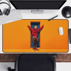 Jujutsu Kaisen Gojo Mousepad: Japanese Anime Desk Mat