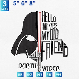 Galaxy Warrior Quote Embroidery Design, Dark Masked Hero Typography Machine Embroidery File, Sci Fi Character Design, Instant Download PES