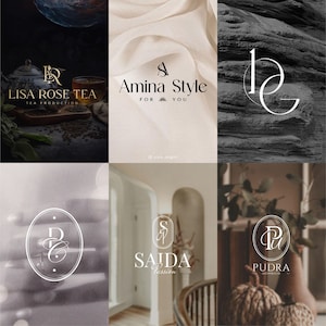 I Will Create Custom Logo Design For Your Business | Luxury Minimalist Initial Logo | Custom Monogram Logo | Personalized Logo Branding Kit