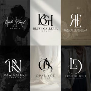 I Will Create Custom Logo Design For Your Business | Luxury Minimalist Initial Logo | Custom Monogram Logo | Personalized Logo Branding Kit