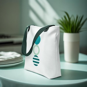 Tote bag - minimalist graphic design - shopping bag