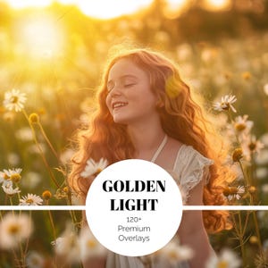 128 REALISTIC SUN Digital Overlays Natural Light Leaks Overlay Sunset for Photoshop Sunlight Overlay Rainbow Overlays Summer Photo Editing