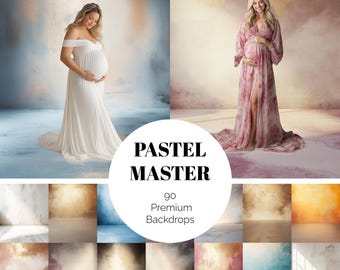 90 arrière-plans numériques pastel anciens maîtres arrière-plans photoshop de maternité doux et neutres textures beaux-arts pour superpositions de studio de photographie JPG