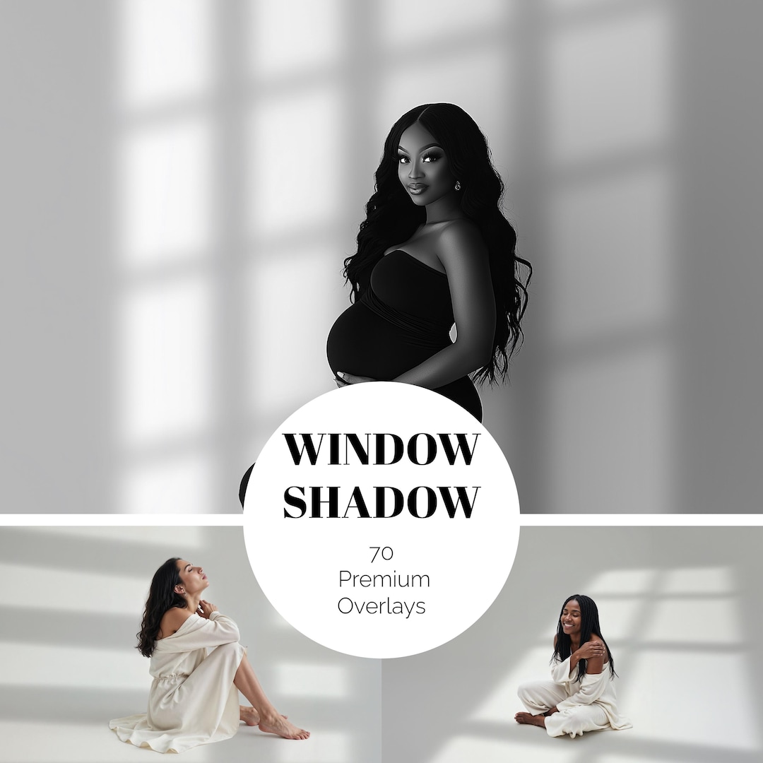 70 WINDOW SHADOW Overlays Realistic Shadows Maternity Backdrops Window ...