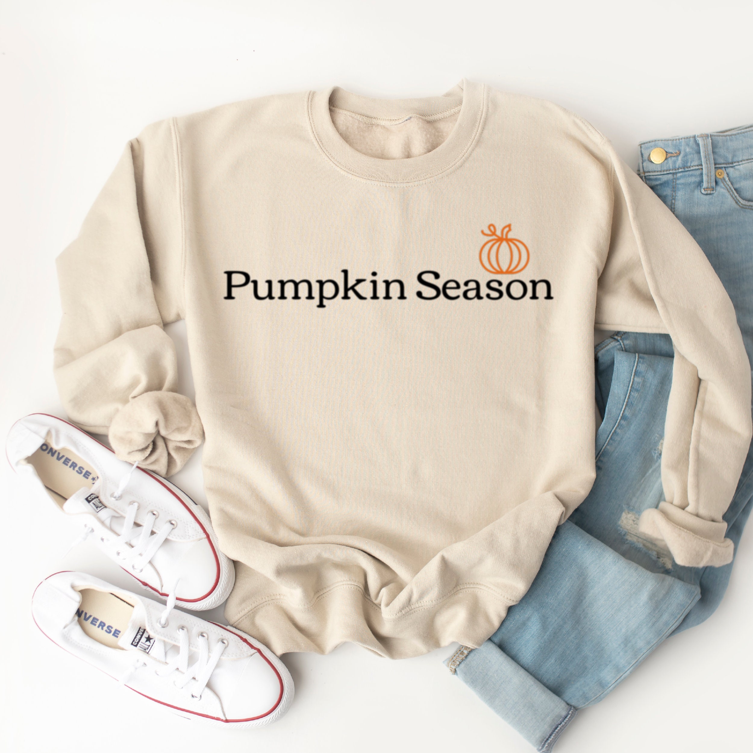 Pumpkin Season Sweatshirt Pumpkin Apparel Fall Shirt Autumn | Etsy