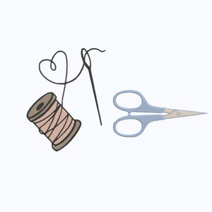 Garnrollen Stickdatei, Stickdatei, Stickmuster Datei, Maschinenstickerei, Instant Download