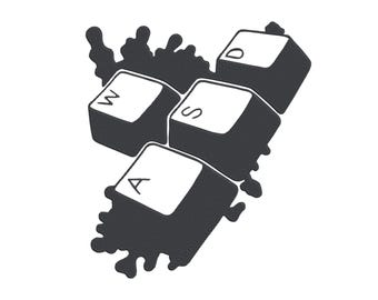 Diseño de bordado de programador, archivo de bordado a máquina de teclado de computadora minimalista, descarga instantánea