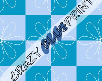 Flower seamless digital pattern. Floral repeating pattern download. PNG. Printable as prints and for sublimation blanks.