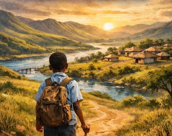 A child of the Village