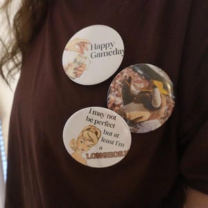 Oklahoma and Texas Gameday Pins