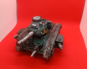 Kaledon Fortis-Pattern Heavy Battle Tank inc Sponsons PLA Tabletop Wargames Proxie
