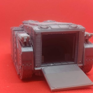 Starguard Marines pansartransportfordon | Skala 32 mm, krigsspelsfordon, bordsminiatyr, 3D PLA bild 5