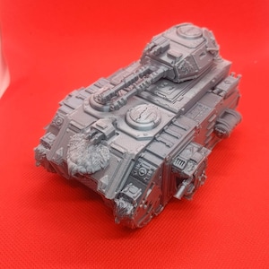 Tanque de batalla depredador Starguard Feral Legion Armour / Escala 28 mm 32 mm, vehículo de ciencia ficción, modelo PLA impreso en 3D