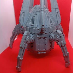スターガード軍団装甲降下艇またはポッド｜28mm卓上ウォーゲームおよびコレクター向け3DプリントSFミニチュアモデル
