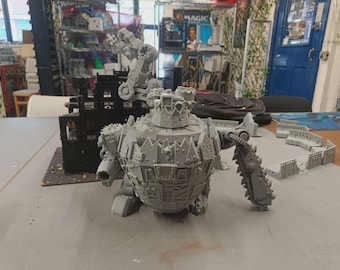 Gigantic Orc Big Super Heavy Battle Walker Sci-fi Mechanised Transport