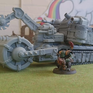 Orc or Dystopian Super Heavy Transport APC Truck Ver -2
