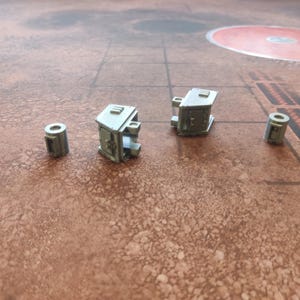 Mejoras de armas y sponson - Tanque de batalla principal Grim Guard Phobos - Kaledon Fortis Imperials