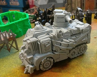 Orc Ninja Battle Van - Puppetswar - Resin Cast & Print - Tabletop