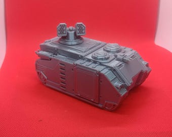 Tanque con cohetes antiaéreos o de artillería de la Legión Starguard