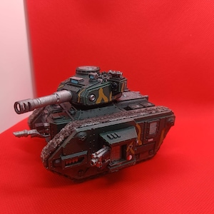 Kaledon Fortis-Pattern Heavy Battle Tank inc Sponsons PLA Tabletop Wargames Proxie