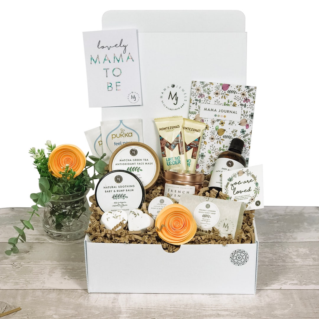 Luxury Pregnancy Self Care New Mum Pamper Hamper Gift Box Eco Vegan ...