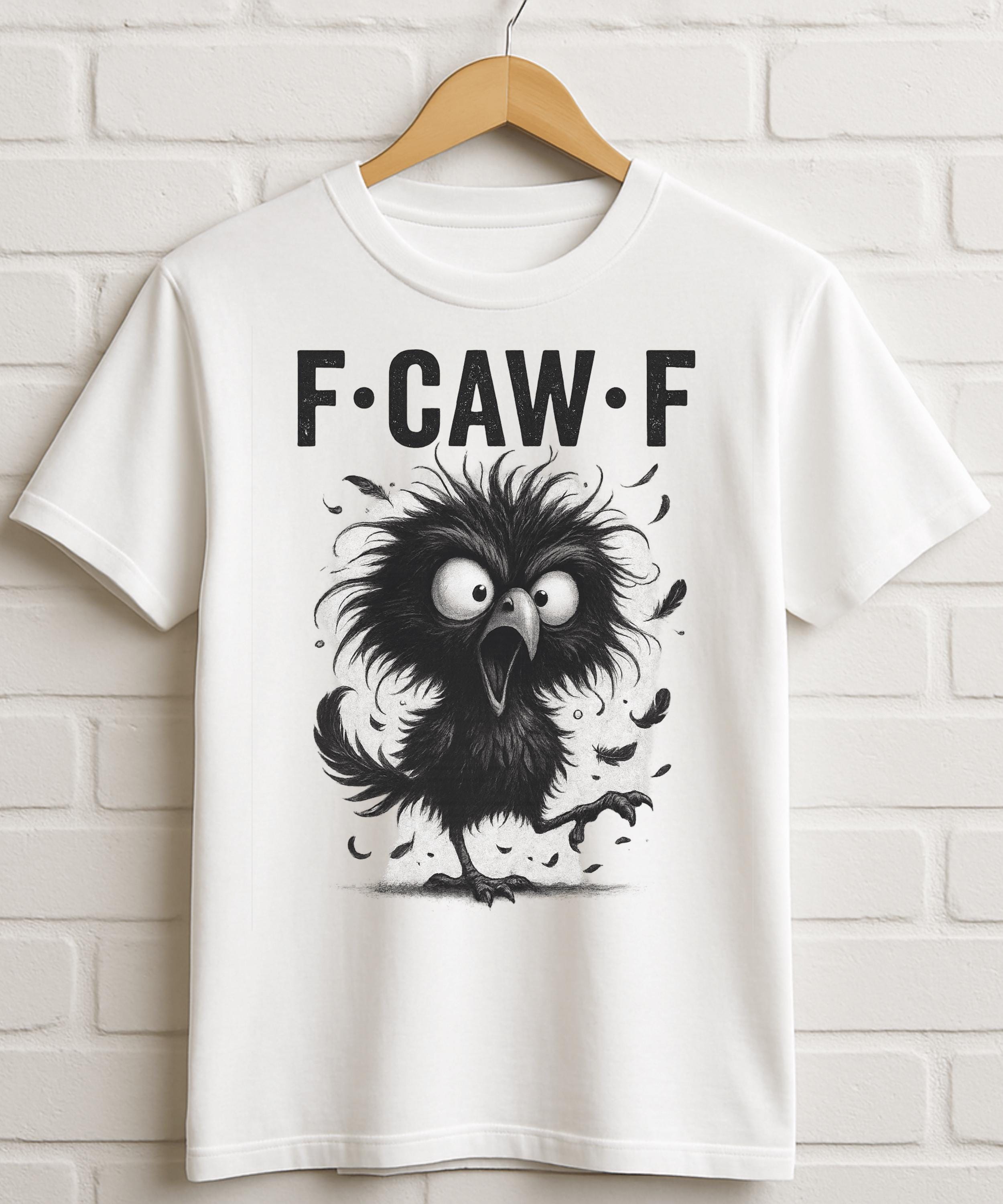 Black Crow F-Caw-F Raven Bird - Black Crow F Caw F Raven Bird - T-Shirt