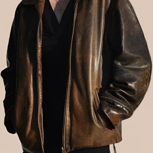 Veste en cuir pur pour femme, cuir de mouton surdimensionné noir coupe droite, veste en cuir de moto pour femme, veste en cuir souple pour femme, haut de gamme