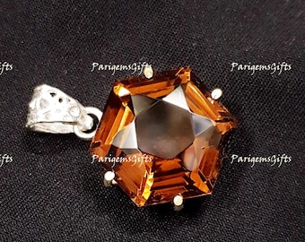 62 to 65 Ct Color Change Alexandrite 925 Solid Silver Pendant Loose Gemstone