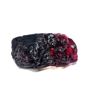 Large Raw Red Garnet Stone: January Birthstone Healing Crystal image 1