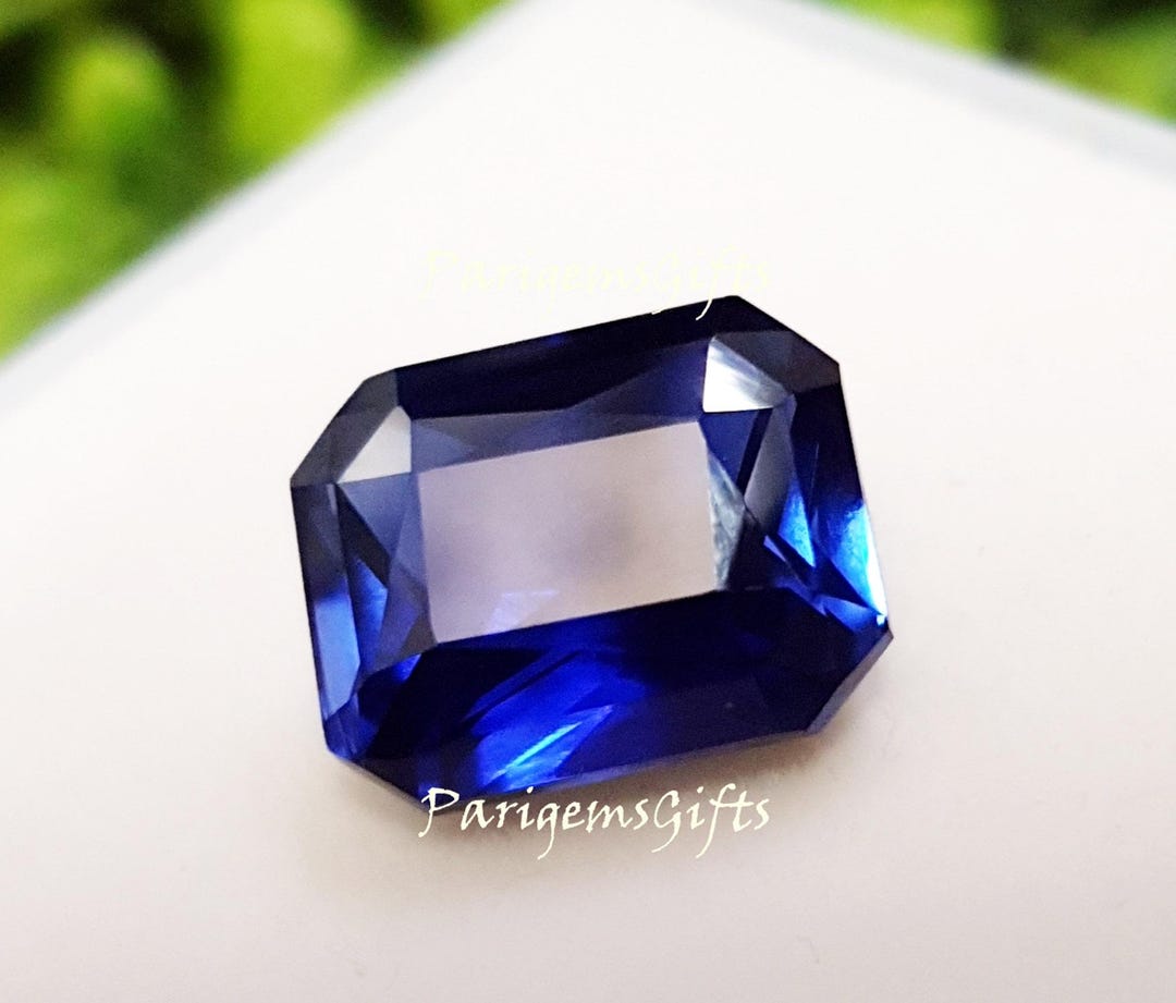 Certified Blue Sapphires Emerald Blue Color Loose Gemstone Variations ...
